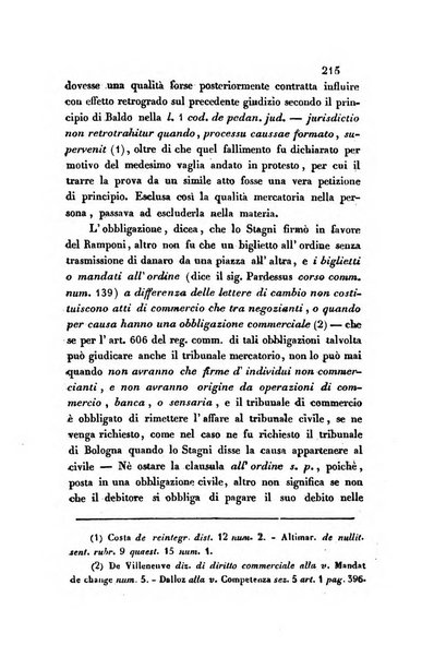 Giornale del Foro in cui si raccolgono le più importanti regiudicate dei supremi tribunali di Roma e dello Stato pontificio in materia civile