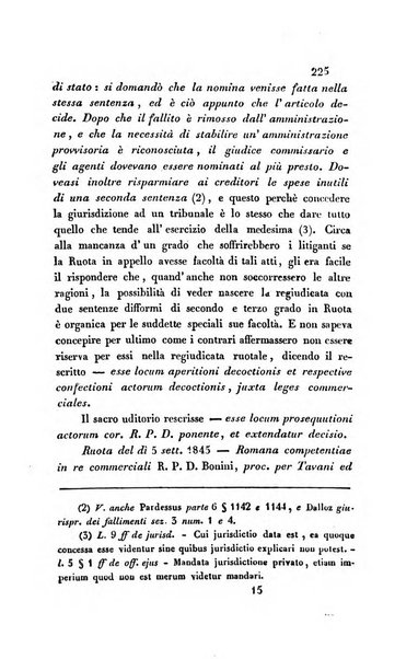 Giornale del Foro in cui si raccolgono le più importanti regiudicate dei supremi tribunali di Roma e dello Stato pontificio in materia civile