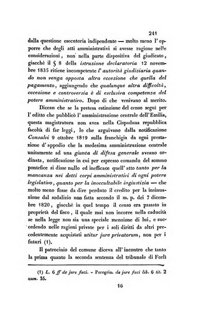 Giornale del Foro in cui si raccolgono le più importanti regiudicate dei supremi tribunali di Roma e dello Stato pontificio in materia civile