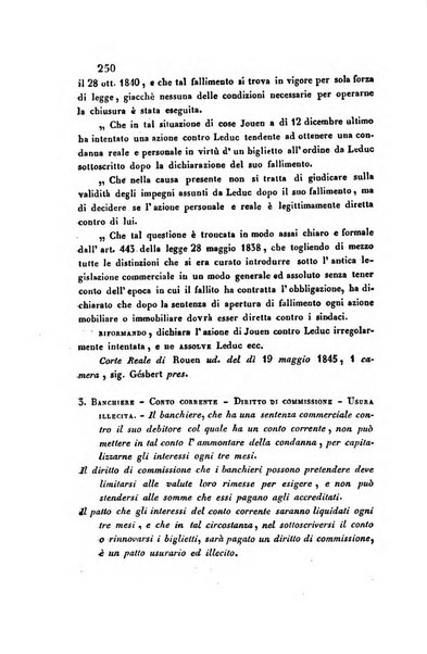 Giornale del Foro in cui si raccolgono le più importanti regiudicate dei supremi tribunali di Roma e dello Stato pontificio in materia civile