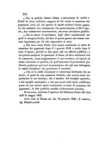 Giornale del Foro in cui si raccolgono le più importanti regiudicate dei supremi tribunali di Roma e dello Stato pontificio in materia civile