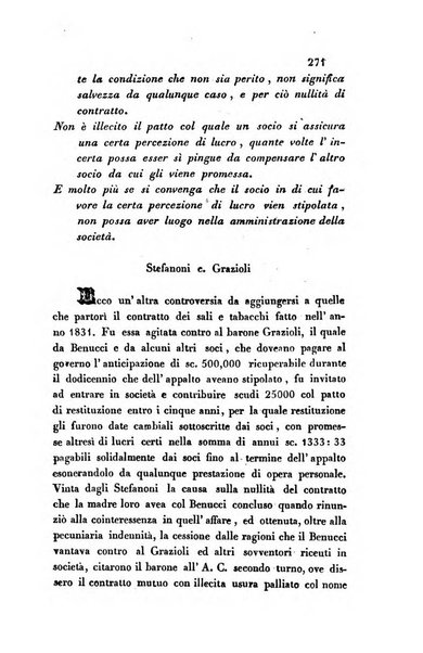 Giornale del Foro in cui si raccolgono le più importanti regiudicate dei supremi tribunali di Roma e dello Stato pontificio in materia civile