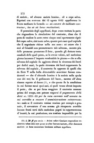 Giornale del Foro in cui si raccolgono le più importanti regiudicate dei supremi tribunali di Roma e dello Stato pontificio in materia civile