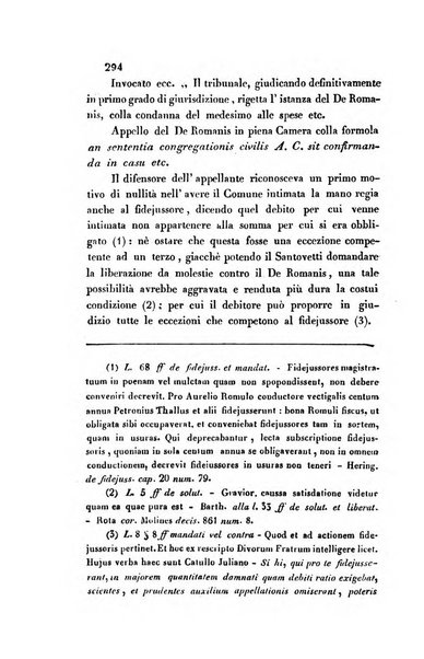 Giornale del Foro in cui si raccolgono le più importanti regiudicate dei supremi tribunali di Roma e dello Stato pontificio in materia civile