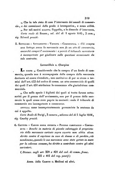 Giornale del Foro in cui si raccolgono le più importanti regiudicate dei supremi tribunali di Roma e dello Stato pontificio in materia civile