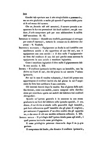 Giornale del Foro in cui si raccolgono le più importanti regiudicate dei supremi tribunali di Roma e dello Stato pontificio in materia civile