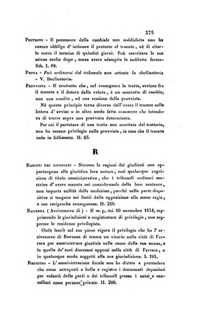 Giornale del Foro in cui si raccolgono le più importanti regiudicate dei supremi tribunali di Roma e dello Stato pontificio in materia civile