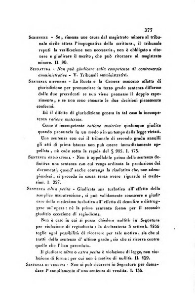 Giornale del Foro in cui si raccolgono le più importanti regiudicate dei supremi tribunali di Roma e dello Stato pontificio in materia civile