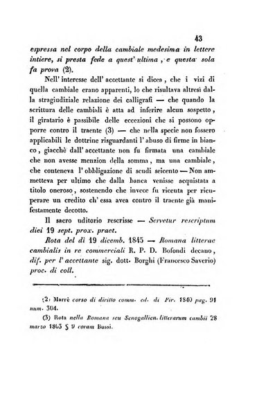 Giornale del Foro in cui si raccolgono le più importanti regiudicate dei supremi tribunali di Roma e dello Stato pontificio in materia civile