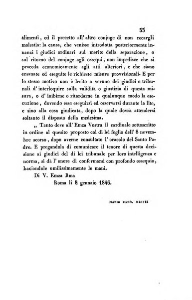 Giornale del Foro in cui si raccolgono le più importanti regiudicate dei supremi tribunali di Roma e dello Stato pontificio in materia civile