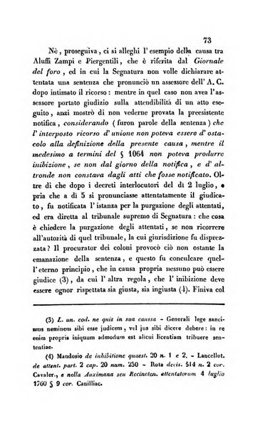 Giornale del Foro in cui si raccolgono le più importanti regiudicate dei supremi tribunali di Roma e dello Stato pontificio in materia civile