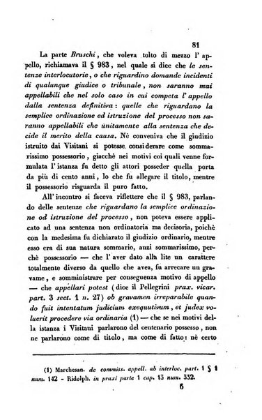 Giornale del Foro in cui si raccolgono le più importanti regiudicate dei supremi tribunali di Roma e dello Stato pontificio in materia civile