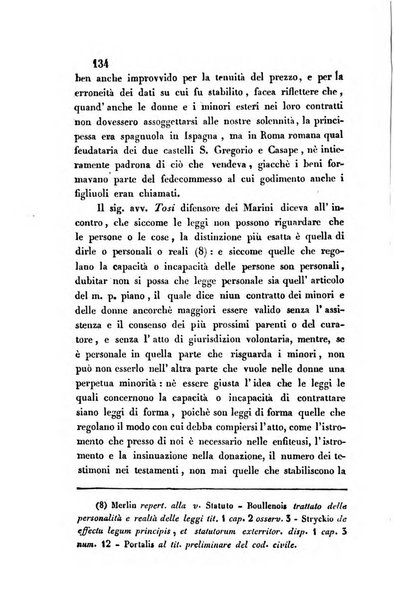 Giornale del Foro in cui si raccolgono le più importanti regiudicate dei supremi tribunali di Roma e dello Stato pontificio in materia civile