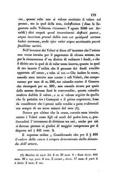 Giornale del Foro in cui si raccolgono le più importanti regiudicate dei supremi tribunali di Roma e dello Stato pontificio in materia civile