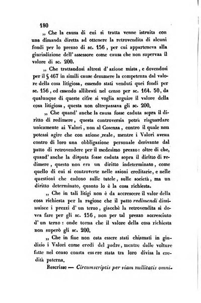 Giornale del Foro in cui si raccolgono le più importanti regiudicate dei supremi tribunali di Roma e dello Stato pontificio in materia civile