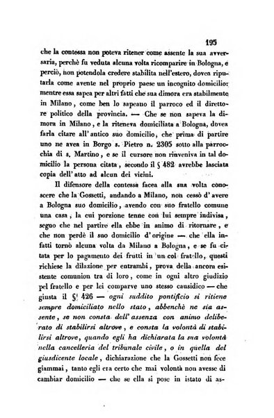 Giornale del Foro in cui si raccolgono le più importanti regiudicate dei supremi tribunali di Roma e dello Stato pontificio in materia civile