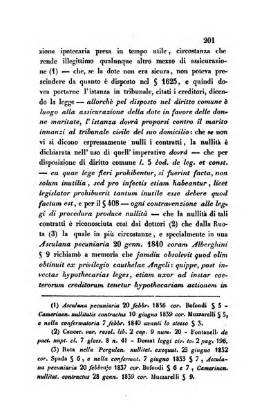 Giornale del Foro in cui si raccolgono le più importanti regiudicate dei supremi tribunali di Roma e dello Stato pontificio in materia civile