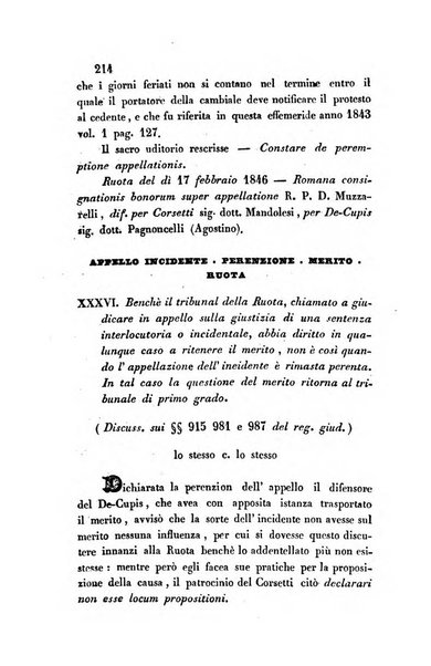 Giornale del Foro in cui si raccolgono le più importanti regiudicate dei supremi tribunali di Roma e dello Stato pontificio in materia civile