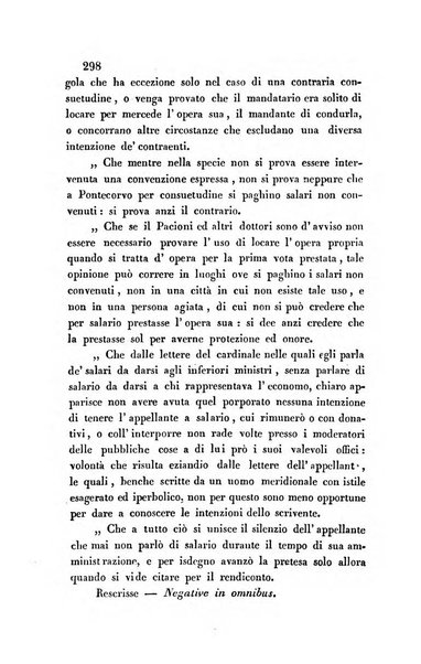 Giornale del Foro in cui si raccolgono le più importanti regiudicate dei supremi tribunali di Roma e dello Stato pontificio in materia civile