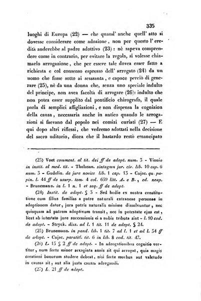 Giornale del Foro in cui si raccolgono le più importanti regiudicate dei supremi tribunali di Roma e dello Stato pontificio in materia civile