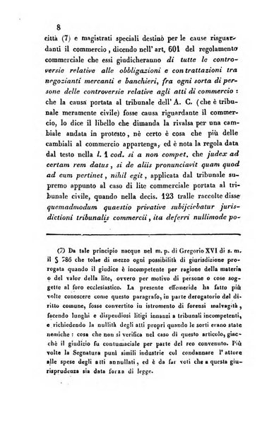 Giornale del Foro in cui si raccolgono le più importanti regiudicate dei supremi tribunali di Roma e dello Stato pontificio in materia civile