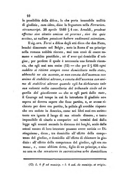 Giornale del Foro in cui si raccolgono le più importanti regiudicate dei supremi tribunali di Roma e dello Stato pontificio in materia civile