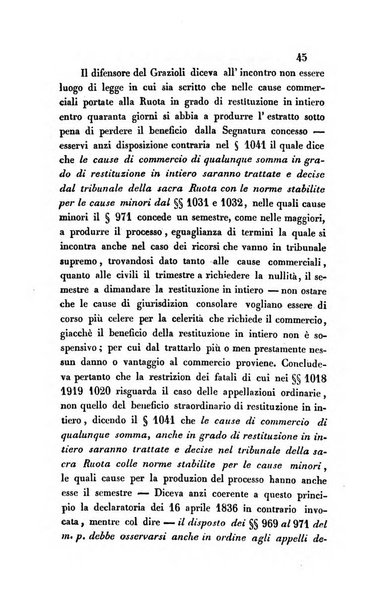 Giornale del Foro in cui si raccolgono le più importanti regiudicate dei supremi tribunali di Roma e dello Stato pontificio in materia civile