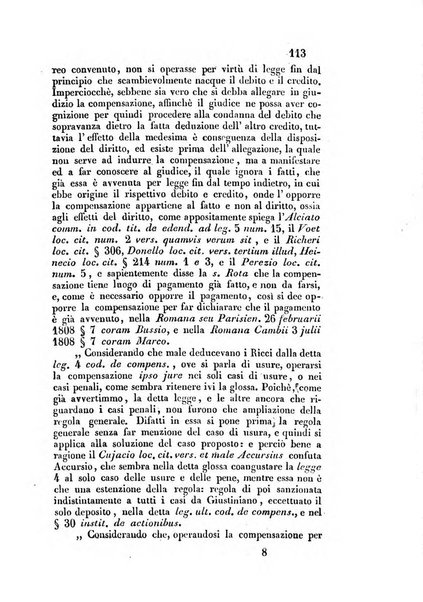 Giornale del Foro in cui si raccolgono le più importanti regiudicate dei supremi tribunali di Roma e dello Stato pontificio in materia civile