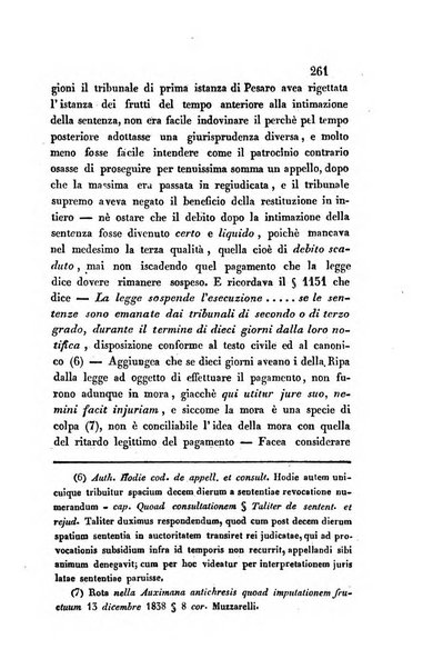 Giornale del Foro in cui si raccolgono le più importanti regiudicate dei supremi tribunali di Roma e dello Stato pontificio in materia civile