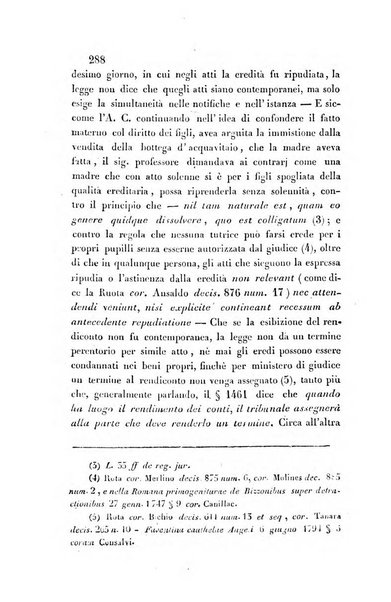 Giornale del Foro in cui si raccolgono le più importanti regiudicate dei supremi tribunali di Roma e dello Stato pontificio in materia civile