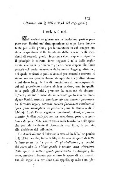 Giornale del Foro in cui si raccolgono le più importanti regiudicate dei supremi tribunali di Roma e dello Stato pontificio in materia civile