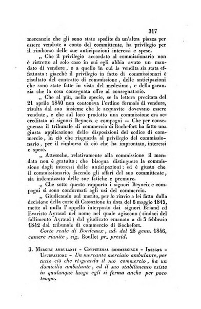 Giornale del Foro in cui si raccolgono le più importanti regiudicate dei supremi tribunali di Roma e dello Stato pontificio in materia civile