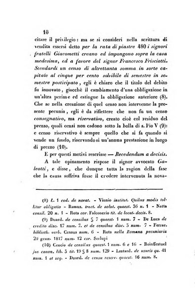 Giornale del Foro in cui si raccolgono le più importanti regiudicate dei supremi tribunali di Roma e dello Stato pontificio in materia civile