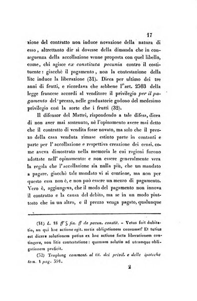 Giornale del Foro in cui si raccolgono le più importanti regiudicate dei supremi tribunali di Roma e dello Stato pontificio in materia civile