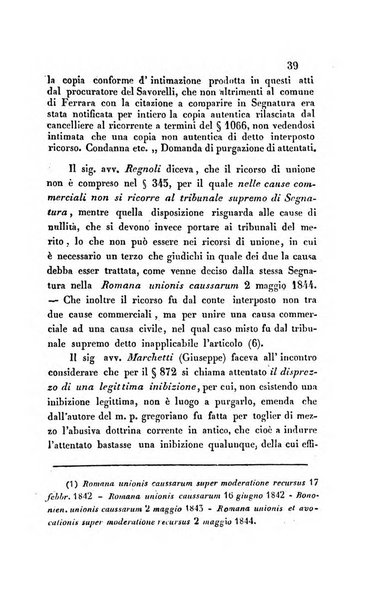 Giornale del Foro in cui si raccolgono le più importanti regiudicate dei supremi tribunali di Roma e dello Stato pontificio in materia civile