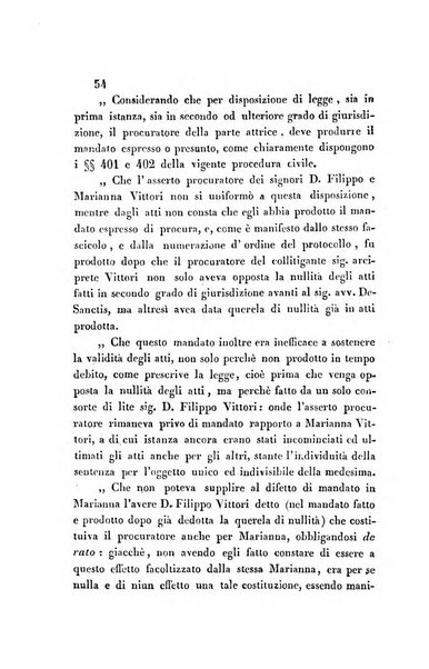 Giornale del Foro in cui si raccolgono le più importanti regiudicate dei supremi tribunali di Roma e dello Stato pontificio in materia civile