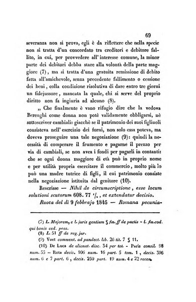 Giornale del Foro in cui si raccolgono le più importanti regiudicate dei supremi tribunali di Roma e dello Stato pontificio in materia civile