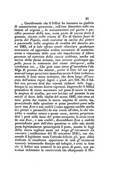 Giornale del Foro in cui si raccolgono le più importanti regiudicate dei supremi tribunali di Roma e dello Stato pontificio in materia civile