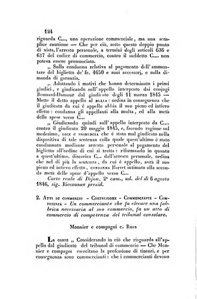 Giornale del Foro in cui si raccolgono le più importanti regiudicate dei supremi tribunali di Roma e dello Stato pontificio in materia civile