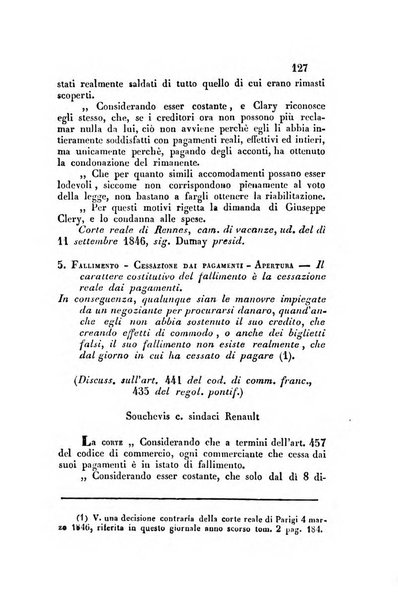 Giornale del Foro in cui si raccolgono le più importanti regiudicate dei supremi tribunali di Roma e dello Stato pontificio in materia civile