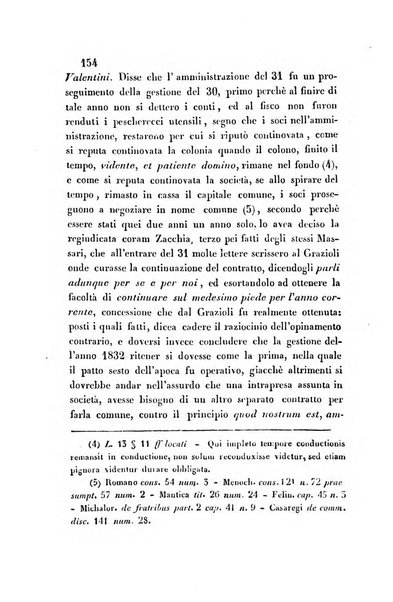 Giornale del Foro in cui si raccolgono le più importanti regiudicate dei supremi tribunali di Roma e dello Stato pontificio in materia civile