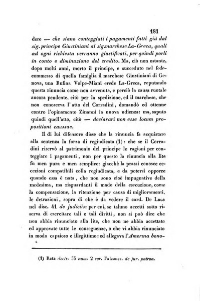 Giornale del Foro in cui si raccolgono le più importanti regiudicate dei supremi tribunali di Roma e dello Stato pontificio in materia civile