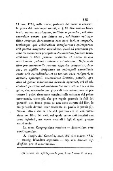 Giornale del Foro in cui si raccolgono le più importanti regiudicate dei supremi tribunali di Roma e dello Stato pontificio in materia civile