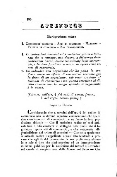 Giornale del Foro in cui si raccolgono le più importanti regiudicate dei supremi tribunali di Roma e dello Stato pontificio in materia civile