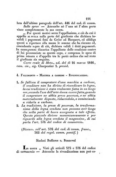 Giornale del Foro in cui si raccolgono le più importanti regiudicate dei supremi tribunali di Roma e dello Stato pontificio in materia civile