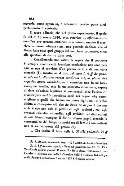 Giornale del Foro in cui si raccolgono le più importanti regiudicate dei supremi tribunali di Roma e dello Stato pontificio in materia civile