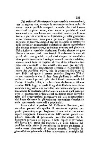 Giornale del Foro in cui si raccolgono le più importanti regiudicate dei supremi tribunali di Roma e dello Stato pontificio in materia civile