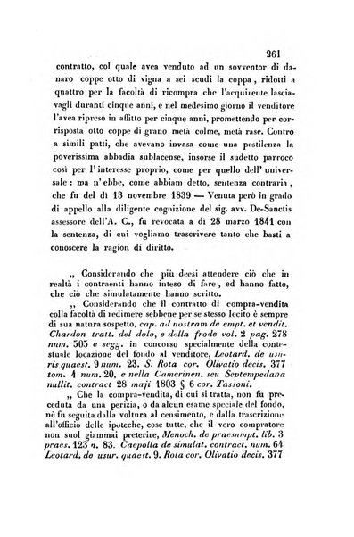 Giornale del Foro in cui si raccolgono le più importanti regiudicate dei supremi tribunali di Roma e dello Stato pontificio in materia civile