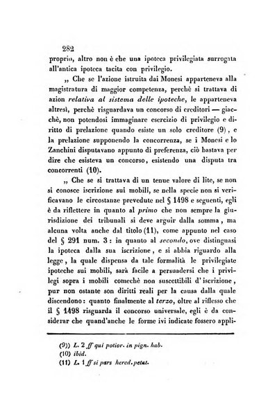 Giornale del Foro in cui si raccolgono le più importanti regiudicate dei supremi tribunali di Roma e dello Stato pontificio in materia civile