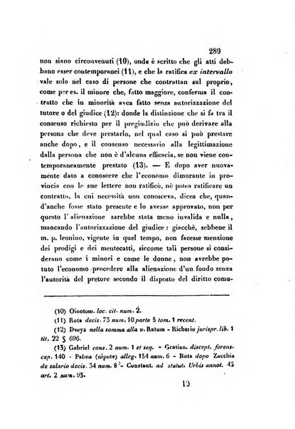 Giornale del Foro in cui si raccolgono le più importanti regiudicate dei supremi tribunali di Roma e dello Stato pontificio in materia civile